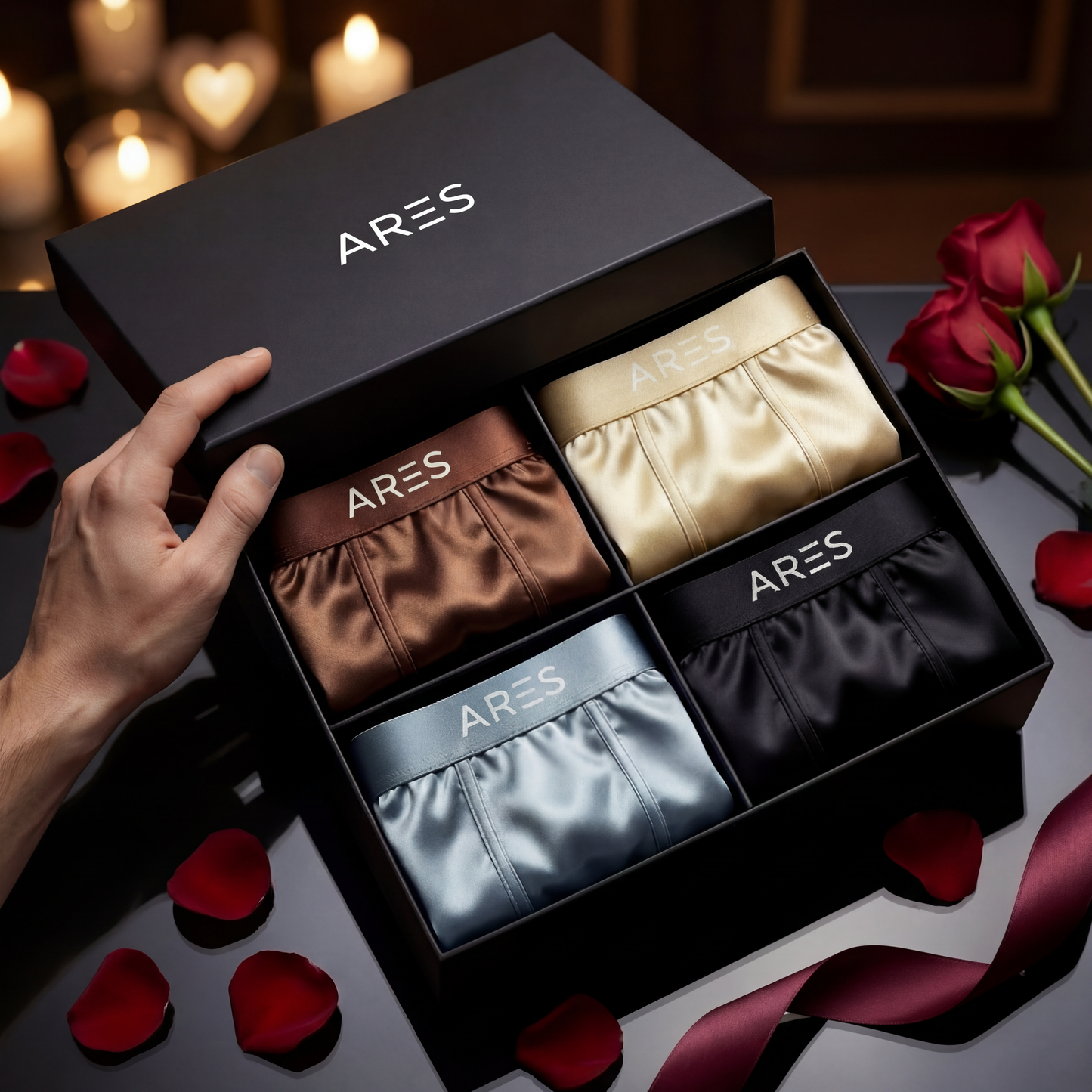 Boxer en soie de qualité supérieure | Confort toute la journée