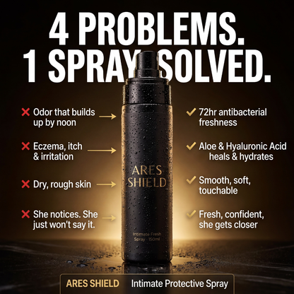 ARES Shield - Spray protecteur intime pour hommes