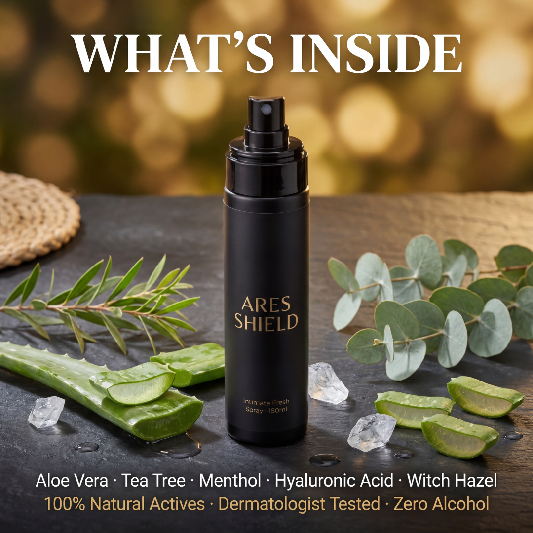 ARES Shield - Spray protecteur intime pour hommes