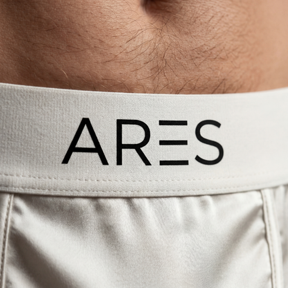 Boxer en soie premium | Confort toute la journée Blanc (NOUVEAU)