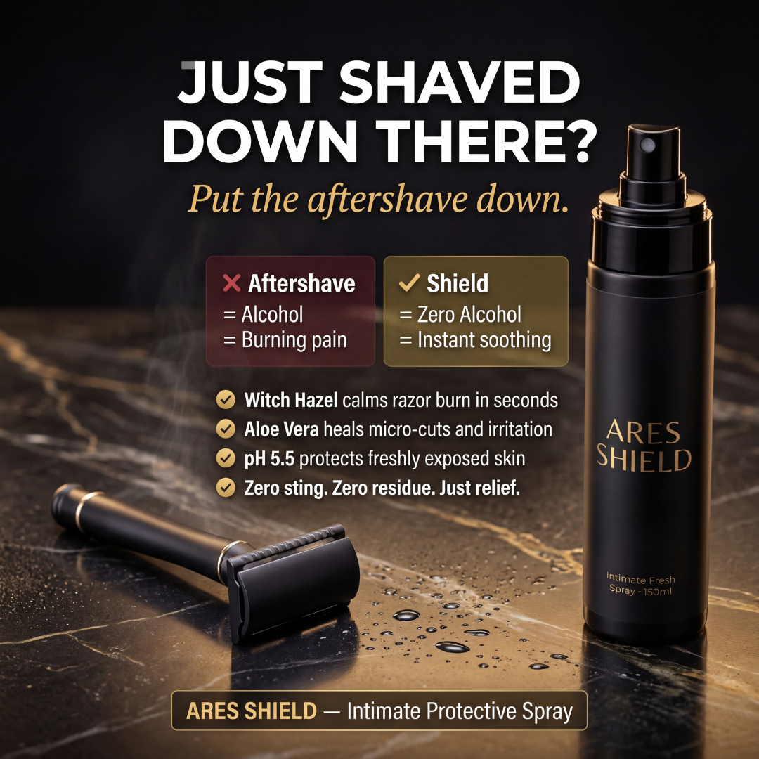 ARES Shield - Spray protecteur intime pour hommes