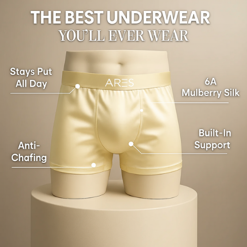Premium Silk Boxers | All-Day Comfort