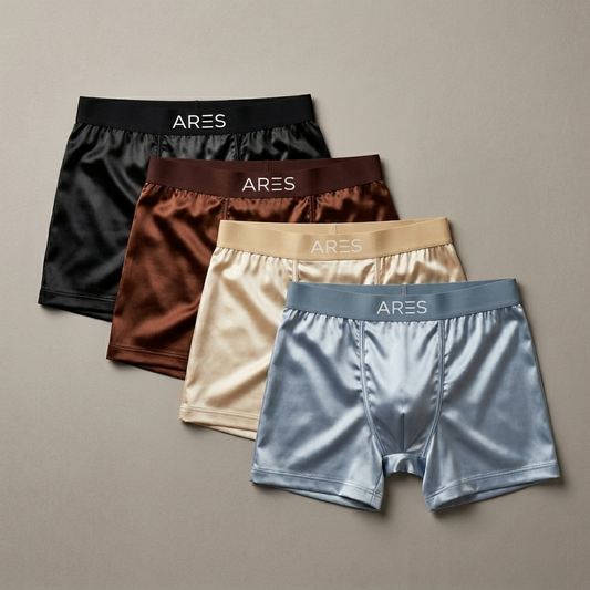 ARES Boxer en soie | Confort toute la journée